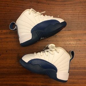 NWT infant Jordan 12 retro French blue